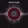 Stellar Pulse - Futuristic Music Album Cover - a red and white circular pattern