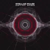 Stellar Pulse - Futuristic Music Album Cover - a red and white circular pattern