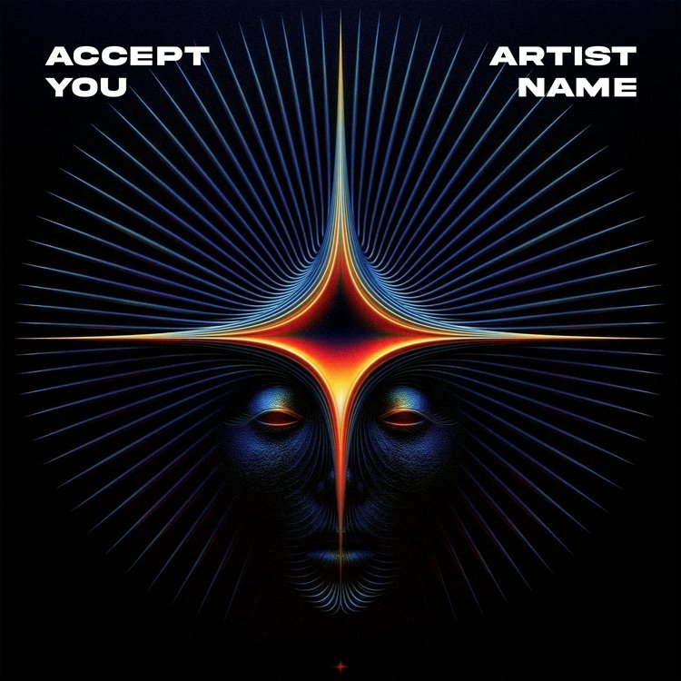 Accept You Accept buy Album cover art Accept buy Album cover art - Accept You premade cover design