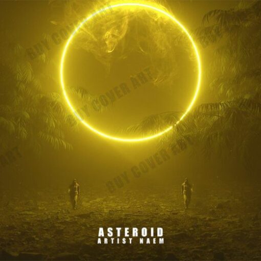 Asteroid The text on the Cover Art is just a placeholder, your title and logo will be added to the design after purchase. You will also get the Cover Art image without the logo and text which you can use for other promotional contents. This Cover Art size is 3000 x 3000 px, 300dpi, JPG/PNG and can be used on all major music distribution websites.