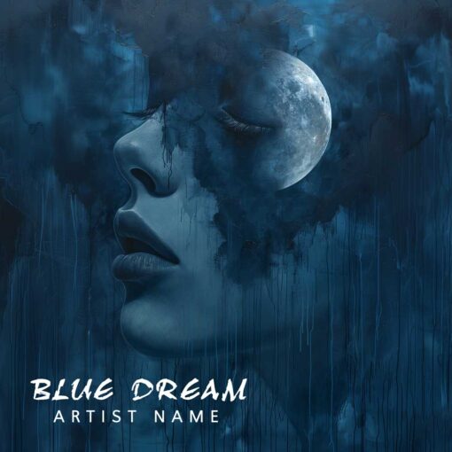 Blue Dream The text on the Cover Art is just a placeholder, your title and logo will be added to the design after purchase. You will also get the Cover Art image without the logo and text which you can use for other promotional content. This Cover Art size is 3000 x 3000 px, 300 dpi, JPG/PNG, and can be used on all major music distribution websites.