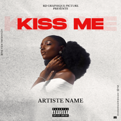 KISS ME Premade Cover Art ready for immediate use, whether it's for your single track or full album - Exclusive design.