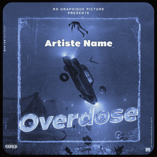 Overdose Please note that the text displayed on the cover is temporary and serves as a placeholder. Once you make your purchase, your unique title and logo will fit seamlessly into the design. Additionally, you receive the album cover image without logo and text. This version can be used for various promotional materials beyond the main design. The dimensions of this music cover are 3000 x 3000 pixels, with a resolution of 300 dpi. It is available in JPG and PNG formats, ensuring compatibility with all major music distribution websites.