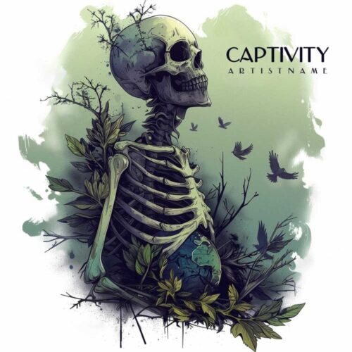 Captivity Album Cover - Exclusive and High-Resolution Design for Music Projects