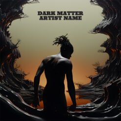Dark Matter Album Cover available on buy cover art shop offering pre made music cover art and design services by album designers to musicians.