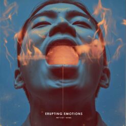 ERUPTING EMOTIONS Cover Art ready for immediate use, whether it's for your single track or full album - Exclusive design.