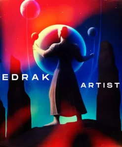 Edrak Premade Music Cover Artwork is ready for immediate use, whether it's for your single track or full album.