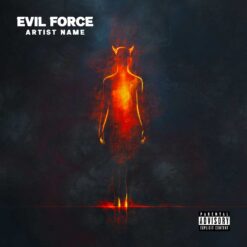 Evil Force Premade Cover Art for Sale ready for immediate use, whether it's for your single track or full album - Exclusive design.
