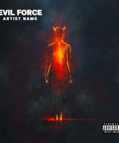 Evil Force Premade Cover Art for Sale ready for immediate use, whether it's for your single track or full album - Exclusive design.