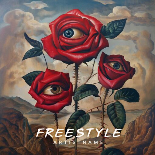 Freestyle The text on the Cover Art is just a placeholder, your title and logo will be added to the design after purchase. You will also get the Cover Art image without the logo and text which you can use for other promotional content. This Cover Art size is 3000 x 3000 px, 300 dpi, JPG/PNG, and can be used on all major music distribution websites.