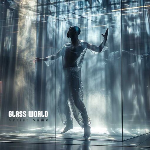 GLASS WORLD The text on the Cover Art is just a placeholder, your title and logo will be added to the design after purchase. You will also get the Cover Art image without the logo and text which you can use for other promotional content. This Cover Art size is 3000 x 3000 px, 300 dpi, JPG/PNG, and can be used on all major music distribution websites.