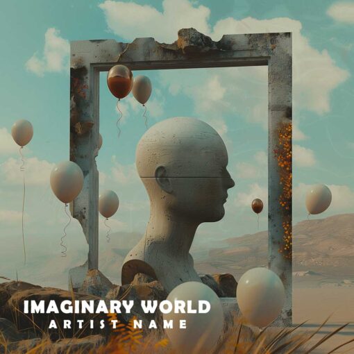 Imaginary World The text on the Cover Art is just a placeholder, your title and logo will be added to the design after purchase. You will also get the Cover Art image without the logo and text which you can use for other promotional content. This Cover Art size is 3000 x 3000 px, 300 dpi, JPG/PNG, and can be used on all major music distribution websites.