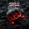 Infernal Grip - A dark and aggressive premade album cover for metal, death metal, and rock music.