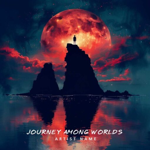 Journey Among Worlds The text on the Cover Art is just a placeholder, your title and logo will be added to the design after purchase. You will also get the Cover Art image without the logo and text which you can use for other promotional content. This Cover Art size is 3000 x 3000 px, 300 dpi, JPG/PNG, and can be used on all major music distribution websites.