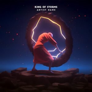 King of Storms album cover art is the ideal solution for yor Music. Buy Cover Art - Album Cover Art Services for Musicians.