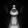 dark feather wings album cover art - Lust surreal gothic black and white design for dark pop and R&B artists
