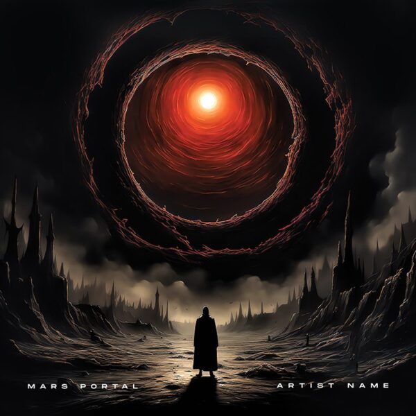 Mars portal Music Cover Art Ready for Immediate Use with Your Single Track or Album.