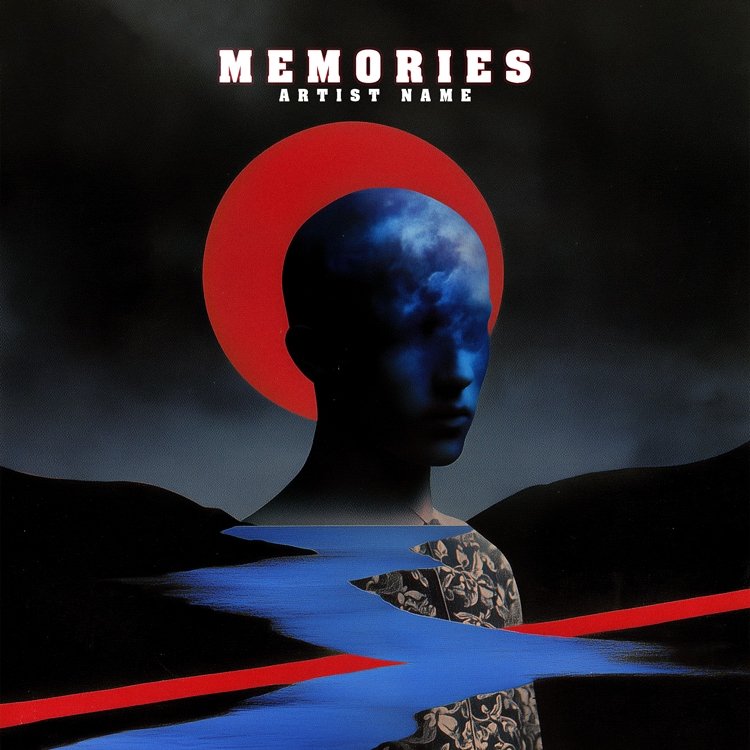 Memories Memories Album cover art for sale Memories album cover art for sale - portrait album cover design