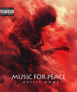 Music For Peace Cover Art For Sale is versatile and suits a wide range of music genres, including but not limited to Pop, Rap, Hip Hop, R&B, Soul, Rock, Post-Rock, Punk, Indie,