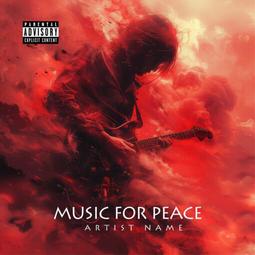 Music For Peace Cover Art For Sale is versatile and suits a wide range of music genres, including but not limited to Pop, Rap, Hip Hop, R&B, Soul, Rock, Post-Rock, Punk, Indie,