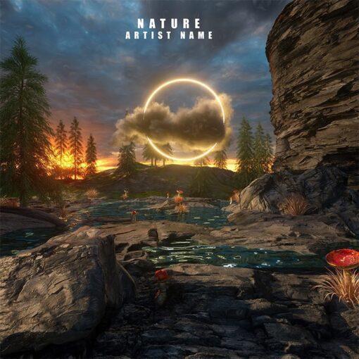 Nature The text on the cover art is just a placeholder, your title and logo will be added to the design after purchase. You will also get the album Cover image without the logo and text which you can use for other promotional contents. This music cover Art size is 3000 x 3000 px, 300dpi, JPG/PNG and can be used on all major music distribution websites