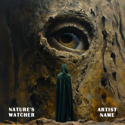 Nature's Watcher Premade Cover Art ready for immediate use, whether it's for your single track or full album - Exclusive design.