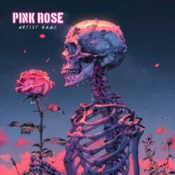 Pink Rose Cover Art ready for immediate use, whether it's for your single track or full album - Exclusive design.