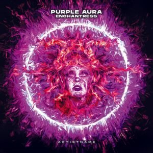 Purple Aura Enchantress pre-made Cover Art Ready to be Utilized for Your Single Track or Album.
