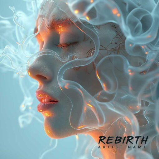 Rebirth REBIRTH The text on the Cover Art is just a placeholder, your title and logo will be added to the design after purchase. You will also get the Cover Art image without the logo and text which you can use for other promotional content. This Cover Art size is 3000 x 3000 px, 300 dpi, JPG/PNG, and can be used on all major music distribution websites.