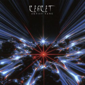 Regret Buy Album Cover Art - electronic ambient album cover design