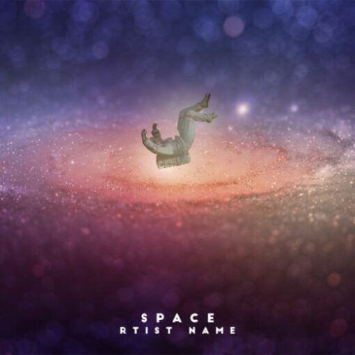 Space The text on the Cover Art is just a placeholder, your title and logo will be added to the design after purchase. You will also get the Cover Art image without the logo and text which you can use for other promotional contents. This Cover Art size is 3000 x 3000 px, 300dpi, JPG/PNG and can be used on all major music distribution websites.