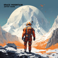 he Space Mountain Cover Art boasts versatility that harmonizes effortlessly with an expansive array of music genres. These genres encompass but are not confined to Pop, Rap, Hip Hop, R&B, Soul, Rock, Post-Rock, Punk, Indie, Alternative, Psychedelic, Ambient, Chill, Dance, Electronic, Dubstep, EDM, Hardcore, House, Techno, Trance, Fantasy, Folk, World, Dark, Metal, Heavy Metal, Thrash Metal, Metalcore, Death Metal, Doom Metal, Black Metal, Instrumental, Soundtrack, and a myriad of other music genres.