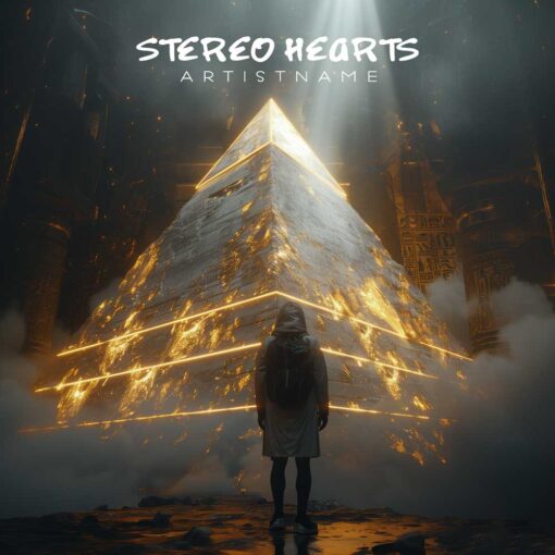 Stereo Hearts The text on the Cover Art is just a placeholder, your title and logo will be added to the design after purchase. You will also get the Cover Art image without the logo and text which you can use for other promotional content. This Cover Art size is 3000 x 3000 px, 300 dpi, JPG/PNG, and can be used on all major music distribution websites.