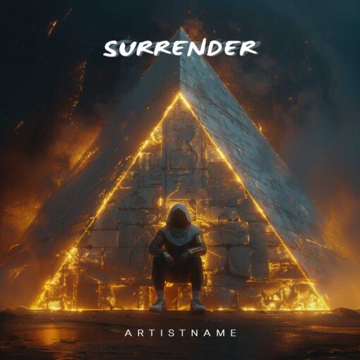 Surrender The text on the Cover Art is just a placeholder, your title and logo will be added to the design after purchase. You will also get the Cover Art image without the logo and text which you can use for other promotional content. This Cover Art size is 3000 x 3000 px, 300 dpi, JPG/PNG, and can be used on all major music distribution websites.