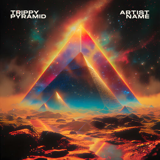 Trippy Pyramid Trippy Pyramid Cover Art Please take note that the text displayed on the Cover Art is temporary and serves as a placeholder. After completing your purchase, your unique title and logo will seamlessly integrate into the design. Additionally, you will receive the album Cover image devoid of the logo and text. This version can be employed for various promotional materials beyond the primary design. The dimensions of this music Cover Art are 3000 x 3000 pixels, featuring a resolution of 300dpi. It’s available in both JPG and PNG formats, ensuring compatibility with all major music distribution websites. Designed by Diyaco Paymazd