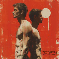 Two Figures Cover Art ready for immediate use, whether it's for your single track or full album - Exclusive design.
