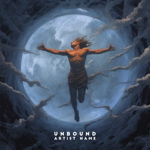 Unbound Premade Cover Art for sale is ready for immediate use, whether it's for your single track or full album. Exclusive design.