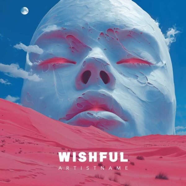 Wishful Album Cover - Surreal and Customizable Design for Artists