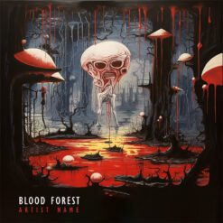 Enhance your music collection with the captivating Blood Forest Exclusive Cover Art. A must-have for music enthusiasts.