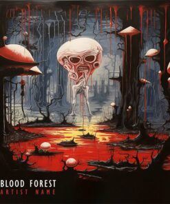 Enhance your music collection with the captivating Blood Forest Exclusive Cover Art. A must-have for music enthusiasts.