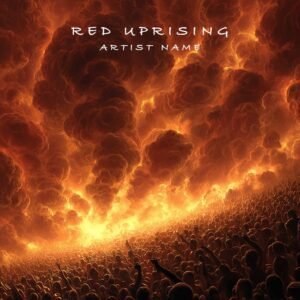 A sophisticated Bradley Hand music cover art featuring an artistic portrait with unique lighting and deep emotional tones.