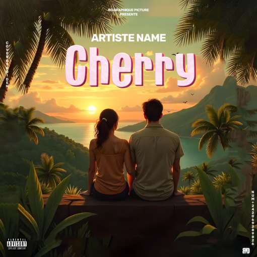 cherry The text on the Cover Art is just a placeholder, your title and logo will be added to the design after purchase. You will also get the Cover Art image without the logo and text which you can use for other promotional content. This Cover Art size is 3000 x 3000 px, 300 dpi, JPG/PNG, and can be used on all major music distribution websites.