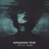 Emerging Indie - Dark Pop Album Cover - A mysterious music album cover featuring a blurred face with floating hair in a dark, underwater-like background with blue tones.