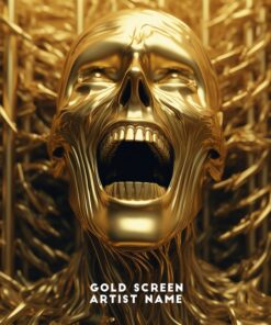 Premade Cover art Gold Screen is ready for immediate use, whether it's for your single track or full album. Exclusive design.