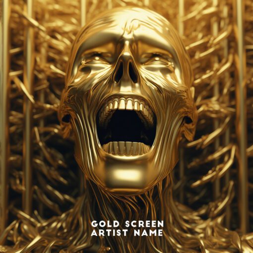 Premade Cover art Gold Screen is ready for immediate use, whether it's for your single track or full album. Exclusive design.