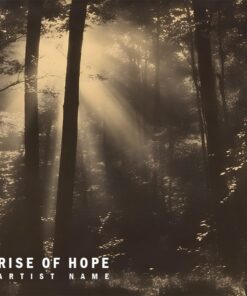 Experience the uplifting power of music with our Rise of Hope cover artwork. Inspiring and captivating.