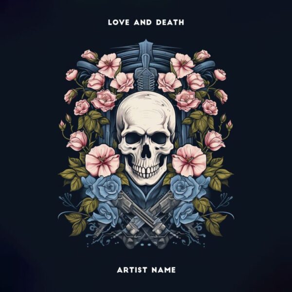 The Love And Death Music Cover Art is readily accessible for digital download, meticulously crafted to seamlessly align with album covers, singles, EPs, or mixtapes. Our pre-made album arts are expertly curated and available for purchase, accompanied by a commitment to swift delivery. Easily create and organize your album artwork all in one place, then seamlessly distribute it to numerous music platforms and streaming services, including Spotify, Apple Music, Soundcloud, Bandcamp, YouTube Music, Tidal, Amazon Music, Deezer, Pandora, Qobuz, FitRadio, Musixmatch, Brain FM, Calm, Headspace, Instagram, YouTube, Facebook, Pinterest, Twitter, TikTok, Linkedin, and many more, with just a single click. We take pride in offering high-quality music cover art at affordable prices.