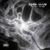 Born Again red faceless figure flowers album cover art luminous figure web cave album cover art - Born Again dark cinematic rebirth design for metal and post-rock artists