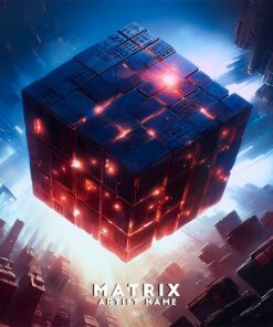 Don't just release an album; unveil an artistic masterpiece with Matrix Album Cover artwork.