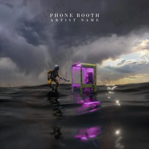 Read more Phone Booth cube artwork buy cover art: The text on the cover art is just a placeholder, your title & logo will be added to the design after purchase. You will also get the album Cover image without the logo and text which you can use for other promotional contents. This music cover Art size is 3000 x 3000 px, 300dpi, JPG/PNG and can be used on all major music distribution websites all the cover album versions included : 3000px 1600px 1200px PDF Version Blank Version ( You will also receive a blank album cover art without the logo and text ) if You select the video canvas option for spotify  , you can have a 8 second animated album cover music in 9:16 ratio. Between 1080px - 1920px dimensions if You select the yotube splash option , you can have a music cover in  1920*1080 px if You select the make logo option , you can make a typography logo with your title for cover music album if You select the NFT Token , you can buy NFT Token for this cover album how long does it take cover art to receive the orders and purchases? The details of the order at Visual Art section will be talked through and negotiated accordingly & payment should be in advance, (Buy Cover Art will be holding the paid amount by client till the job is done & then it will be transferred to the service provider). meanwhile, the vendor has 24 hours to provide requested output by the client’s details and information about the demanded project.  in case that vendor failed to provide the quality work within the 24 hours, the payment will be returned to their account.  buy cover art services are divided into three main fields which are : Cover arts: we are well aware that how vital a well-designed cover art for any artist may. Cover album is a potential way to communicate to fans and audiences and one of the first ways to transfer the whole message of the artist, therefore our team with great experience brings its best to persuade the taste and the desire of Buy Album Artwork clients. we offer our cover arts products in exclusive and Non-exclusive sections. Exclusive clients will enjoy the advantage of full ownership of the art while the publisher will hold complete rights over the copies of the product to be sold.